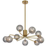 Felton 9 Pendant Light Antique Gold